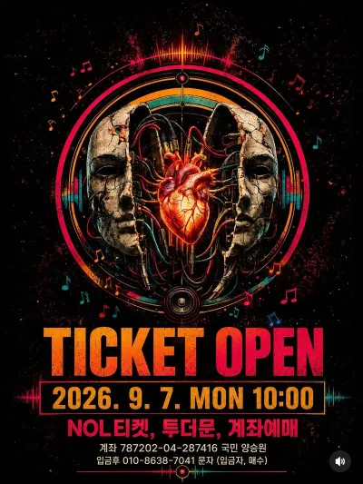 2026 DEAD ROCK WORKING FEST 공연 포스터