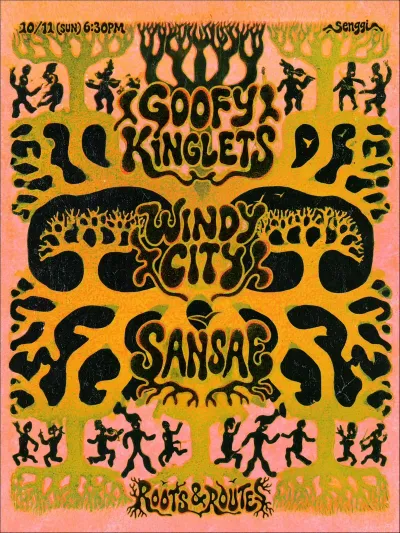 ROOTS & ROUTES 공연 포스터