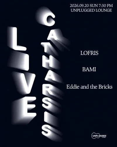 LIVE CATHARSIS 공연 포스터
