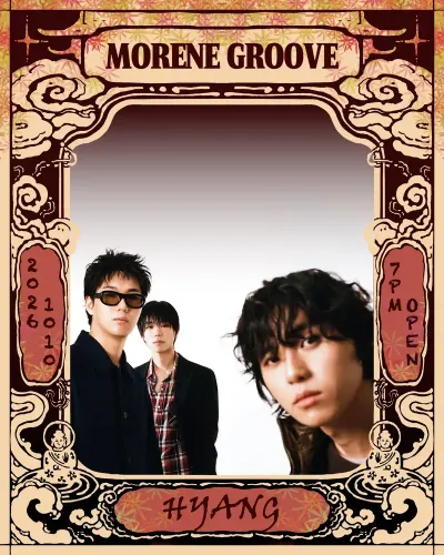 MRN Groove HYANG LIVE 공연 포스터