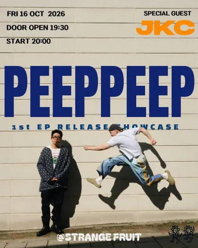 PEEPPEEP 1st EP Release Showcase 공연 포스터