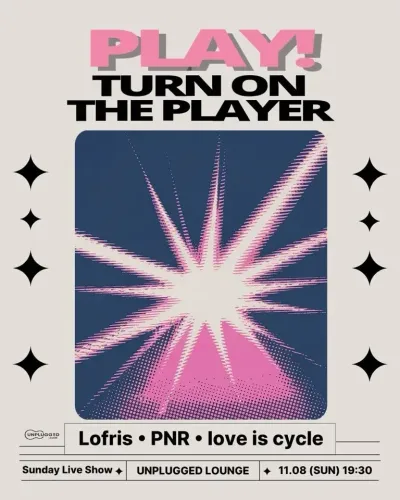 PLAY! TURN ON THE PLAYER 공연 포스터