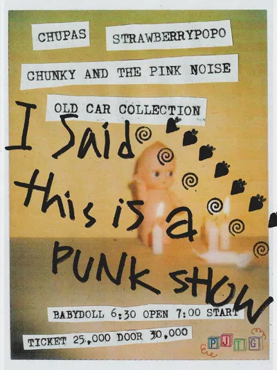 I Said This is a Punk Show!! 공연 포스터