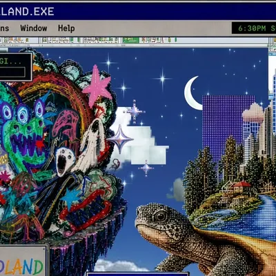 LAND.EXE 공연 포스터