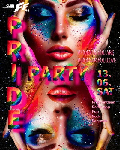 PRIDE PARTY 공연 포스터