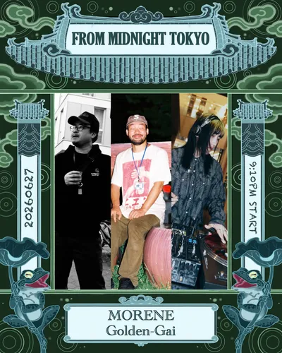 MORENE Golden-Gai 공연 포스터
