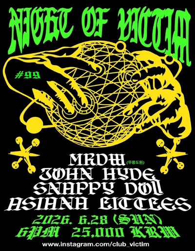 NIGHT OF VICTIM vol.99 공연 포스터