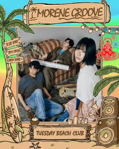 MRN Groove Tuesday Beach Club LIVE 공연 포스터